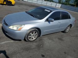 Honda Accord ex Vehiculos salvage en venta: 2005 Honda Accord EX