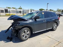 Salvage cars for sale from Copart Sacramento, CA: 2020 Nissan Pathfinder SV