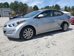 Salvage cars for sale at Mendon, MA auction: 2015 Hyundai Elantra SE