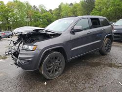 Salvage cars for sale at Austell, GA auction: 2021 Jeep Grand Cherokee Laredo