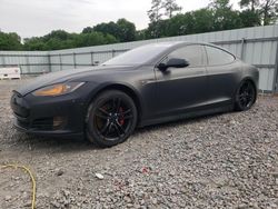 Salvage cars for sale at Augusta, GA auction: 2014 Tesla Model S