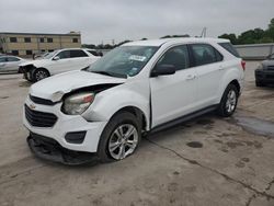 Salvage cars for sale from Copart Wilmer, TX: 2016 Chevrolet Equinox LS