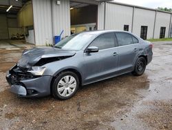 Salvage cars for sale at Grenada, MS auction: 2013 Volkswagen Jetta SE