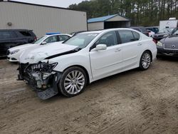 Salvage cars for sale at Seaford, DE auction: 2014 Acura RLX Tech