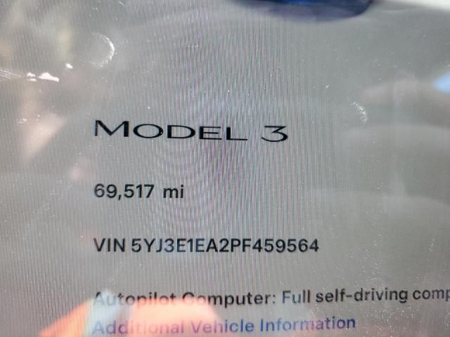 2023 Tesla Model 3