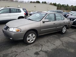 Salvage cars for sale at Exeter, RI auction: 2004 Nissan Sentra 1.8