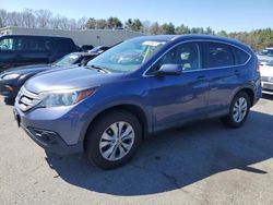 Salvage cars for sale at Exeter, RI auction: 2014 Honda CR-V EXL