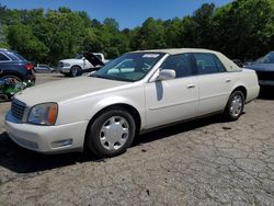 Cadillac Deville salvage cars for sale: 2000 Cadillac Deville