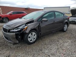 Salvage cars for sale from Copart Hueytown, AL: 2017 KIA Forte LX