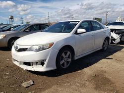 Salvage cars for sale at Chicago Heights, IL auction: 2012 Toyota Camry Base