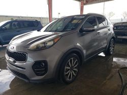 Salvage cars for sale at Homestead, FL auction: 2017 KIA Sportage EX