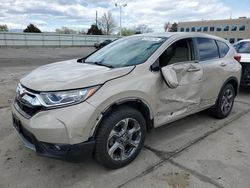 Salvage cars for sale from Copart Littleton, CO: 2019 Honda CR-V EX