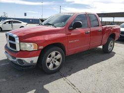 Salvage cars for sale at Anthony, TX auction: 2005 Dodge RAM 1500 ST