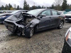 Salvage cars for sale at Graham, WA auction: 2015 Ford Fusion SE