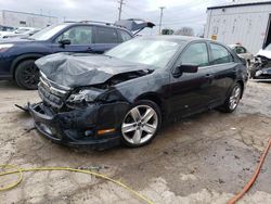 Salvage cars for sale at Chicago Heights, IL auction: 2011 Ford Fusion Sport
