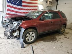 Salvage cars for sale from Copart Lyman, ME: 2015 GMC Acadia SLE