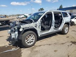 Salvage cars for sale at Woodhaven, MI auction: 2021 Jeep Grand Cherokee L Laredo
