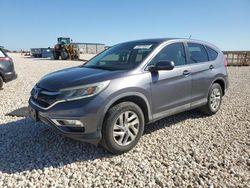 Salvage cars for sale at Temple, TX auction: 2016 Honda CR-V EX
