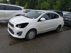 Salvage cars for sale from Copart Arlington, WA: 2020 Mitsubishi Mirage G4 ES