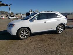 Salvage cars for sale at San Diego, CA auction: 2012 Lexus RX 350