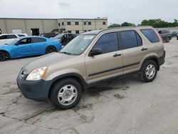 Salvage cars for sale at Wilmer, TX auction: 2006 Honda CR-V LX