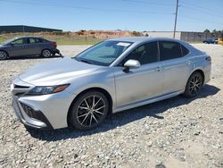 Salvage cars for sale at Tifton, GA auction: 2021 Toyota Camry SE