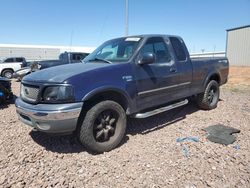 Salvage cars for sale from Copart Phoenix, AZ: 2001 Ford F150