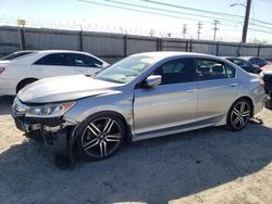 Salvage cars for sale at Los Angeles, CA auction: 2016 Honda Accord Sport