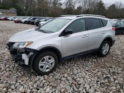 Toyota Rav4 salvage cars for sale: 2015 Toyota Rav4 LE