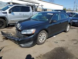 Salvage cars for sale at New Britain, CT auction: 2012 Volkswagen Passat S