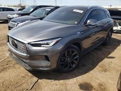 Salvage cars for sale at Elgin, IL auction: 2019 Infiniti QX50 Essential