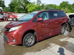 Toyota Sienna XLE salvage cars for sale: 2019 Toyota Sienna XLE