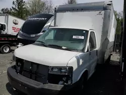 Salvage trucks for sale at Waldorf, MD auction: 2018 Chevrolet Express G3500