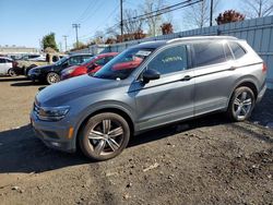 Salvage cars for sale at New Britain, CT auction: 2018 Volkswagen Tiguan SEL Premium