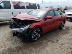 Salvage cars for sale from Copart Chicago Heights, IL: 2023 Hyundai Elantra SEL