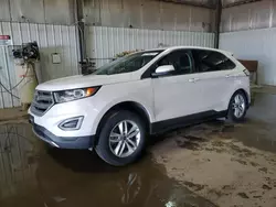 Salvage cars for sale at Des Moines, IA auction: 2016 Ford Edge SEL