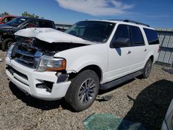 Ford salvage cars for sale: 2017 Ford Expedition EL XLT