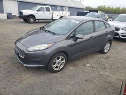 Salvage cars for sale from Copart East Granby, CT: 2015 Ford Fiesta SE