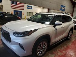 Salvage cars for sale at Angola, NY auction: 2020 Toyota Highlander Hybrid Limited