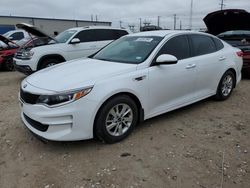 Salvage cars for sale at Haslet, TX auction: 2018 KIA Optima LX