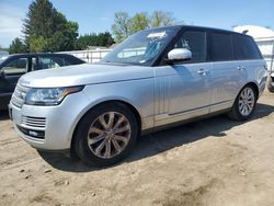 Land Rover Vehiculos salvage en venta: 2016 Land Rover Range Rover HSE