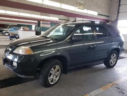 Acura mdx Touring salvage cars for sale: 2004 Acura MDX Touring