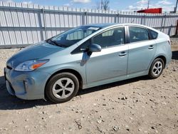 Salvage cars for sale at Appleton, WI auction: 2015 Toyota Prius