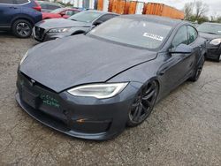 Salvage cars for sale from Copart Bridgeton, MO: 2021 Tesla Model S