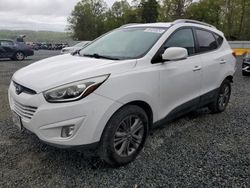Salvage cars for sale from Copart Concord, NC: 2014 Hyundai Tucson GLS