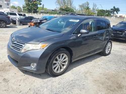Salvage cars for sale from Copart Opa Locka, FL: 2012 Toyota Venza LE