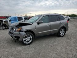 Salvage cars for sale at Indianapolis, IN auction: 2011 Hyundai Santa FE SE