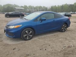 Salvage cars for sale from Copart Charles City, VA: 2015 Honda Civic EX