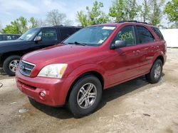 Salvage cars for sale at Bridgeton, MO auction: 2004 KIA Sorento EX