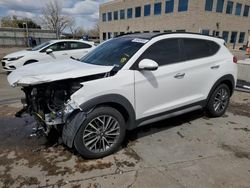 Salvage cars for sale at Littleton, CO auction: 2020 Hyundai Tucson Limited